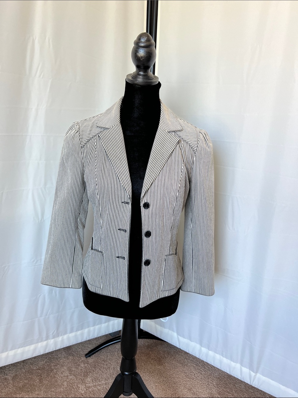 Nanette Lepore Pinstripe Blazer